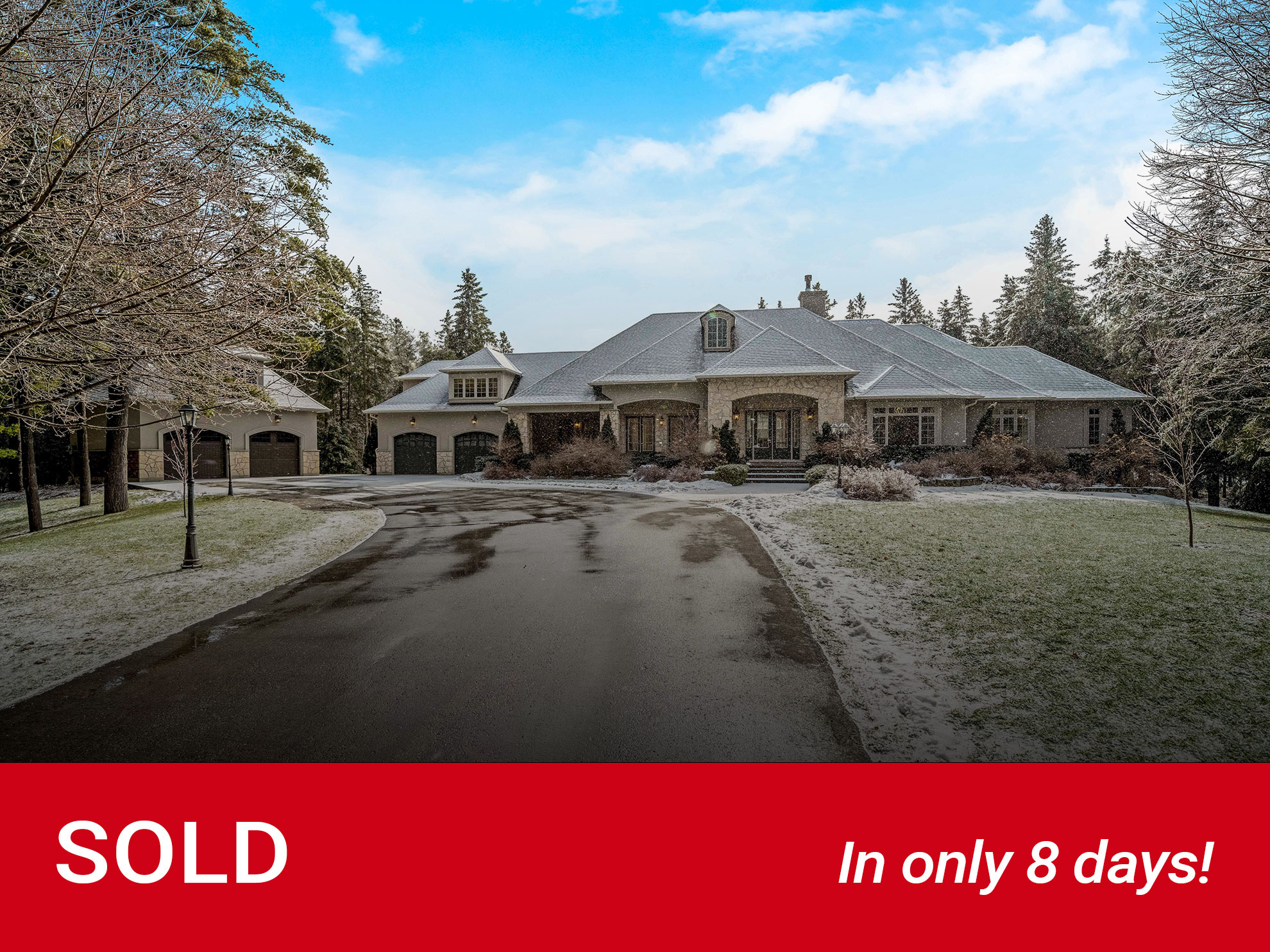 Sold in only 8 days! 4370 Random Acres Road, Milton